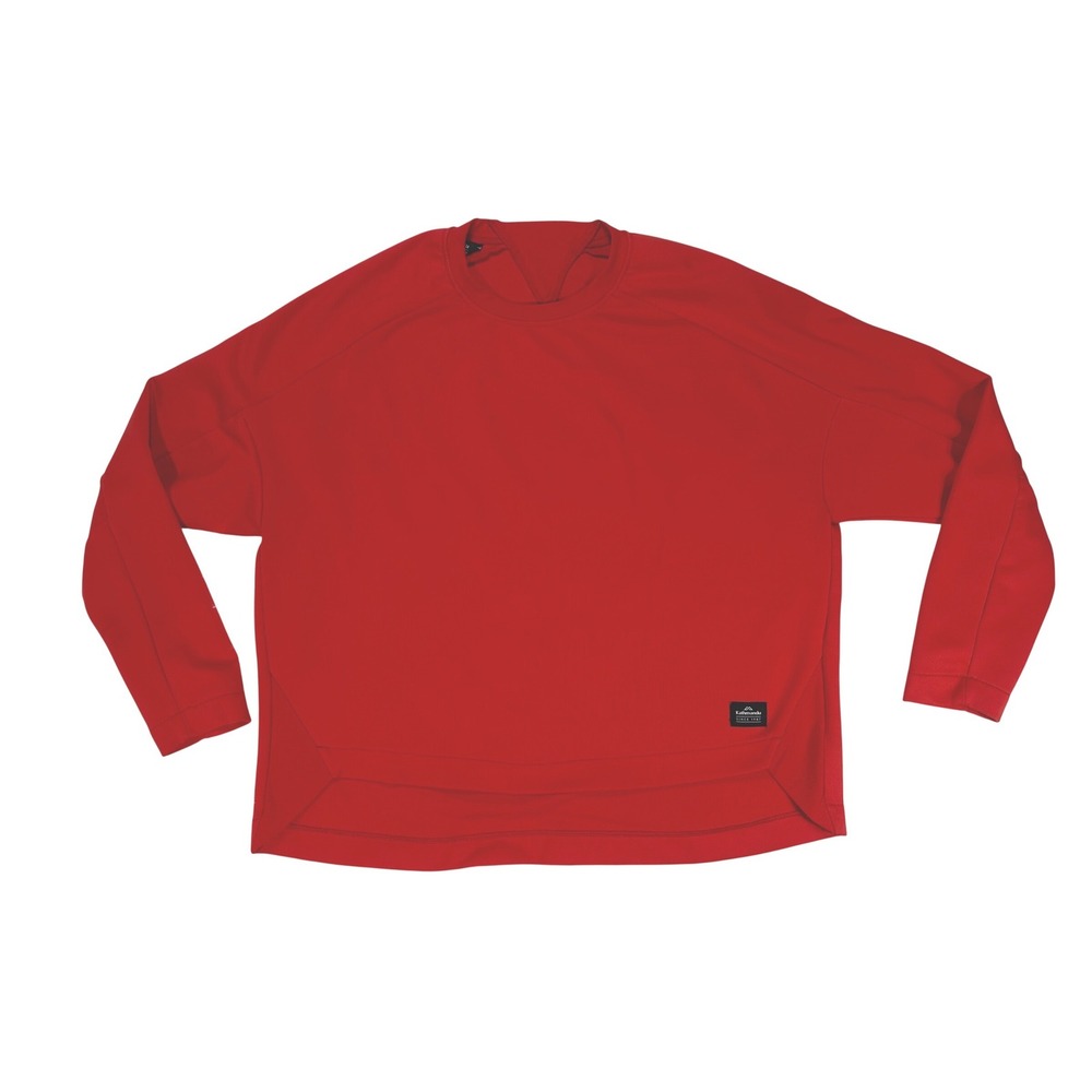 Kathmandu Red Crewneck Pullover Sweatshirt Womens XL US‎ 16/18 Gorpcore NZ